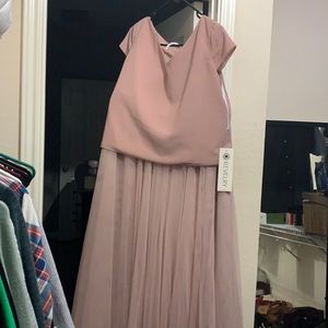 Revelry bridesmaid dress.